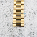 Верижка за часовник ML24-6022G, Стоманена, Златиста, 24мм