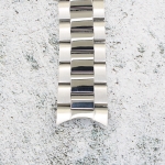 Верижка за часовник ML24-6022W, Стоманена, Сребриста, 24мм