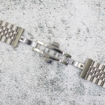 Верижка за часовник ML24-6023W, Стоманена, Сребриста, 24мм