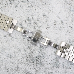 Верижка за часовник ML24-6023W, Стоманена, Сребриста, 24мм