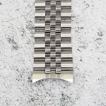 Верижка за часовник ML24-6023W, Стоманена, Сребриста, 24мм