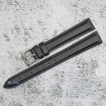 Каишка за часовник Motta MT1406GL, Кожена, Черна, 14мм