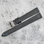 Каишка за часовник Motta MT1406GL, Кожена, Черна, 14мм