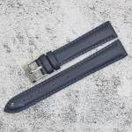 Каишка за часовник Motta MT1676GL, Кожена, Синя, 16мм