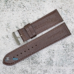 Каишка за часовник Motta MT24144GL, Кожена, Кафява, 24мм