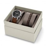 Подаръчен комплект часовник и гривна FOSSIL Townsman FS5394SET Изображение 3