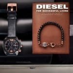 Мъжки комплект часовник и гривна DIESEL OVERFLOW DZ4462 Изображение 5