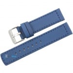 Каишка за часовник Azzuro Delux AZD2071TX, Кожена, Синя, 20мм Изображение 1