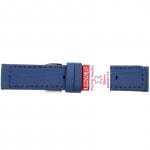 Каишка за часовник Azzuro Delux AZD2071TX, Кожена, Синя, 20мм Изображение 4