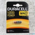 Алкална батерия Duracell A27  / MN27, 12V Изображение 1