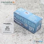 Сребърно-оксидна батерия за часовник RENATA SR616SW / 321 Изображение 1