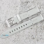 Каишка за часовник ARMANI EXCHANGE AX5300, Кожена, Бяла, 16мм Изображение 2