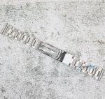 Верижка за часовник ML2008, Стоманена, Бяла, 20мм Изображение 2