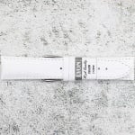 Каишка за часовник Lyon LY2260, Кожена, Бяла, 22мм Изображение 3