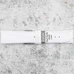 Каишка за часовник Lyon LY2261, Кожена, Бяла, 22мм Изображение 3