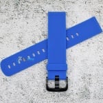 Силиконова каишка за часовник SN20-2A, Синя, 20мм Изображение 3