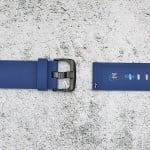 Силиконова каишка за часовник SN20-3A, Тъмно синя, 20мм Изображение 4