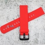 Силиконова каишка за часовник SN20-4A, Червена, 20мм Изображение 3