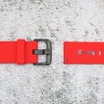 Силиконова каишка за часовник SN20-4A, Червена, 20мм Изображение 4