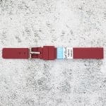 Силиконова каишка за часовник SN1291, Бордо, 12мм