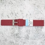 Силиконова каишка за часовник SN1691, Бордо, 16мм
