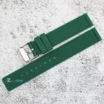 Силиконова каишка за часовник SN1696, Зелена, 16мм