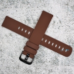 Силиконова каишка за часовник SN18130, Кафява, 18мм