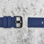 Силиконова каишка за часовник SN18170, Синя, 18мм