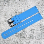 Силиконова каишка за часовник SN18176, Синя, 18мм