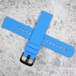 Силиконова каишка за часовник SN18176, Синя, 18мм