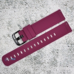 Силиконова каишка за часовник SN18177, Лилава, 18мм