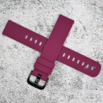Силиконова каишка за часовник SN18177, Лилава, 18мм