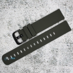 Силиконова каишка за часовник SN18180, Сива, 18мм