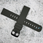 Силиконова каишка за часовник SN18180, Сива, 18мм