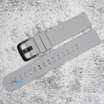 Силиконова каишка за часовник SN18181, Сива, 18мм