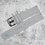 Силиконова каишка за часовник SN18181, Сива, 18мм