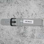 Силиконова каишка за часовник SN18181, Сива, 18мм