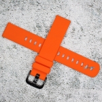 Силиконова каишка за часовник SN18185, Оранжева, 18мм