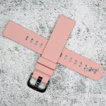Силиконова каишка за часовник SN18194, Розова, 18мм