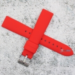 Силиконова каишка за часовник SN18290, Червено, 18мм