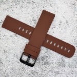 Силиконова каишка за часовник SN20130, Кафява, 20мм