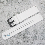 Силиконова каишка за часовник SN20160, Бяла, 20мм