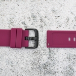 Силиконова каишка за часовник SN20177, Лилава, 20мм