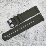 Силиконова каишка за часовник SN20180, Сива, 20мм