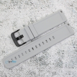 Силиконова каишка за часовник SN20181, Сива, 20мм