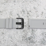 Силиконова каишка за часовник SN20181, Сива, 20мм