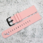 Силиконова каишка за часовник SN20194, Розова, 20мм