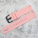 Силиконова каишка за часовник SN20194, Розова, 20мм