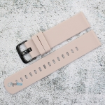 Силиконова каишка за часовник SN20195, Телесен цвят, 20мм