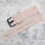 Силиконова каишка за часовник SN20195, Телесен цвят, 20мм